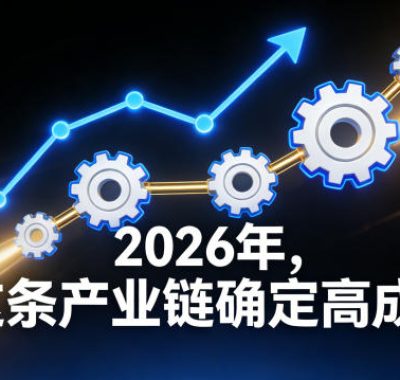 付费文章：2026年，这条产业链确定高成长