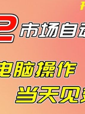 CS2市场自动捡漏项目，无需电脑操作，无需进入游戏，当天见效果，支持任何形式验证【揭秘】
