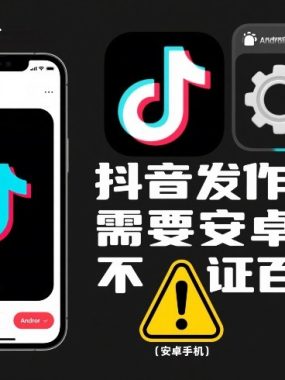 抖音发作品跳SM解决技术，需要安卓手机，不保证百分百