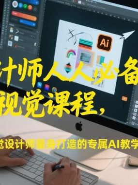 设计师人人必备的AI视觉课程，专为视觉设计师量身打造的专属AI教学