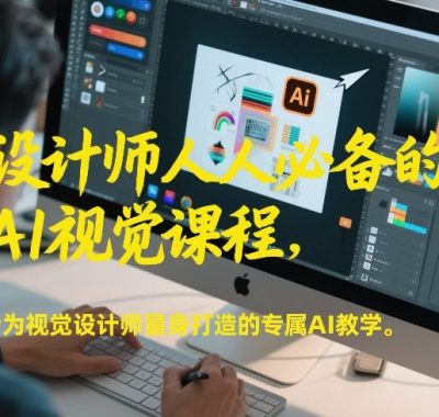 设计师人人必备的AI视觉课程，专为视觉设计师量身打造的专属AI教学