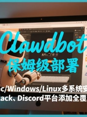Clawdbot保姆级部署，从入门介绍、Mac/Windows/Linux多系统安装，到Slack、Discord平台添加全覆盖