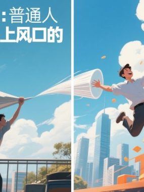 付费文章：普通人是怎么踩上风口的