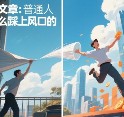 付费文章：普通人是怎么踩上风口的