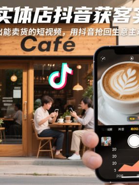 2026实体店抖音获客实战课，拍出能卖货的短视频，用抖音抢回生意主动权